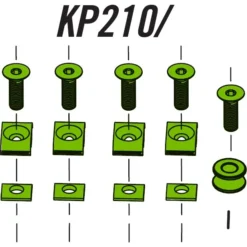Cannondale KP210/ Cable Guide Housing Kit Bolt-On 6 For Scalpel29