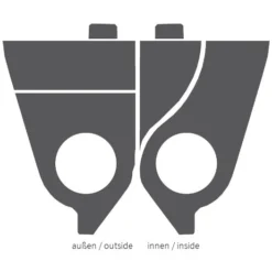 Ghost GRH-14bl / EZ1567 Derailleur Hanger - Black