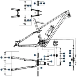 Ghost Riot Bearing Kit KE0176