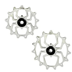 Alugear Spider MTB Pulleys Wheels For Shimano 12-speed - 15/13 Teeth - Silver