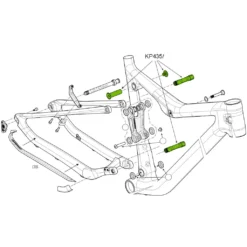 Cannondale KP435/ Link Hardware Kit For Scalpel-Si