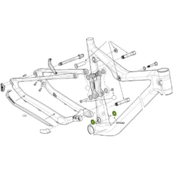 Cannondale KP434/ Bearing Kit For Main Pivot On Scalpel-Si