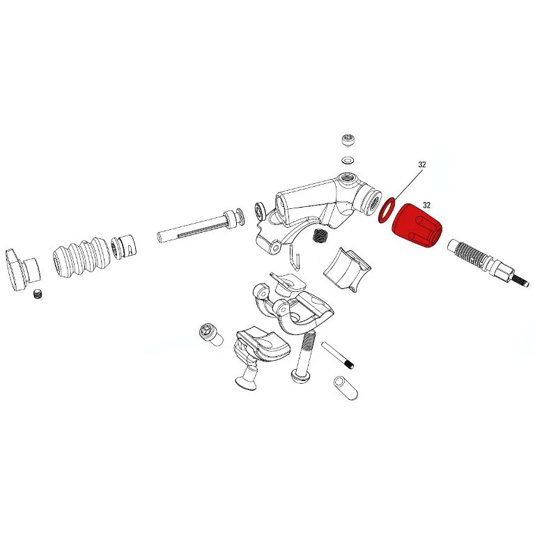 RockShox Return Speed Adjuster Knob For Reverb A2 Remote - 11.6818.026.000