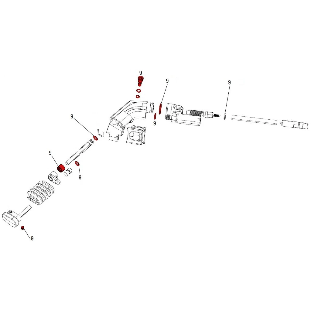 RockShox Service Kit XLoc Full Sprint Remote - 11.4318.006.010