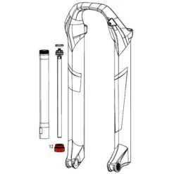 RockShox Seal Head Assembly 35mm For Rebound Of Pike / Lyrik B1 - 11.4015.353.030