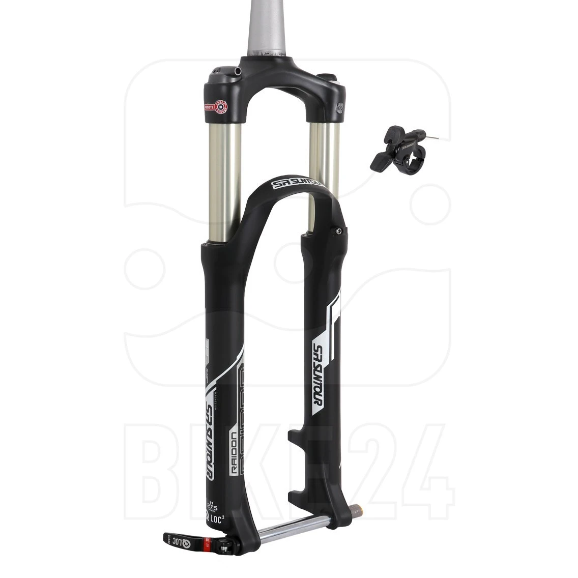 Sr-suntour SR Suntour RAIDON-XC RLR DS 27.5" Fork - 100-120mm - Tapered - 15x100mm - Black Matte