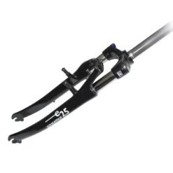 Sr-suntour SR Suntour SF14 CR85 E25 P LO 28 Inch Fork - 63mm - 1-1/8 Inch - 9x100mm QR - Black - Threaded Steerer