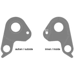 Ghost GHM09-021 / FRHG0021 Derailleur Hanger - SRAM & Shimano Standard