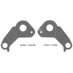 Ghost GHT12-058 / FRHG0058 Derailleur Hanger - Shimano Direct Mount