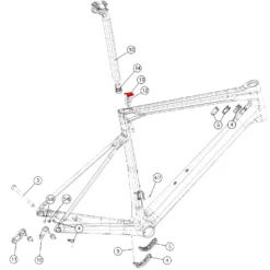 BMC Seatpost Clamp Cover Kit - 301270 - (301275 - 301276)
