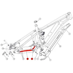 BMC Chainstay & Yoke Protector For Trailfox AMP As From 2018 & Speedfox AMP (MY 2019) - 301242