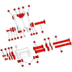 BMC Bolt Kit #14 For Fourstroke 02 / Sportelite APS - 216081