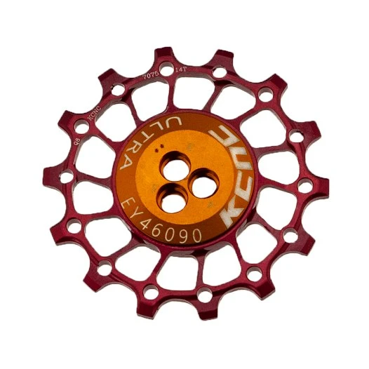 KCNC Asymmetrical Narrow / Wide Aluminium Jockey Wheels - Afbeelding 5