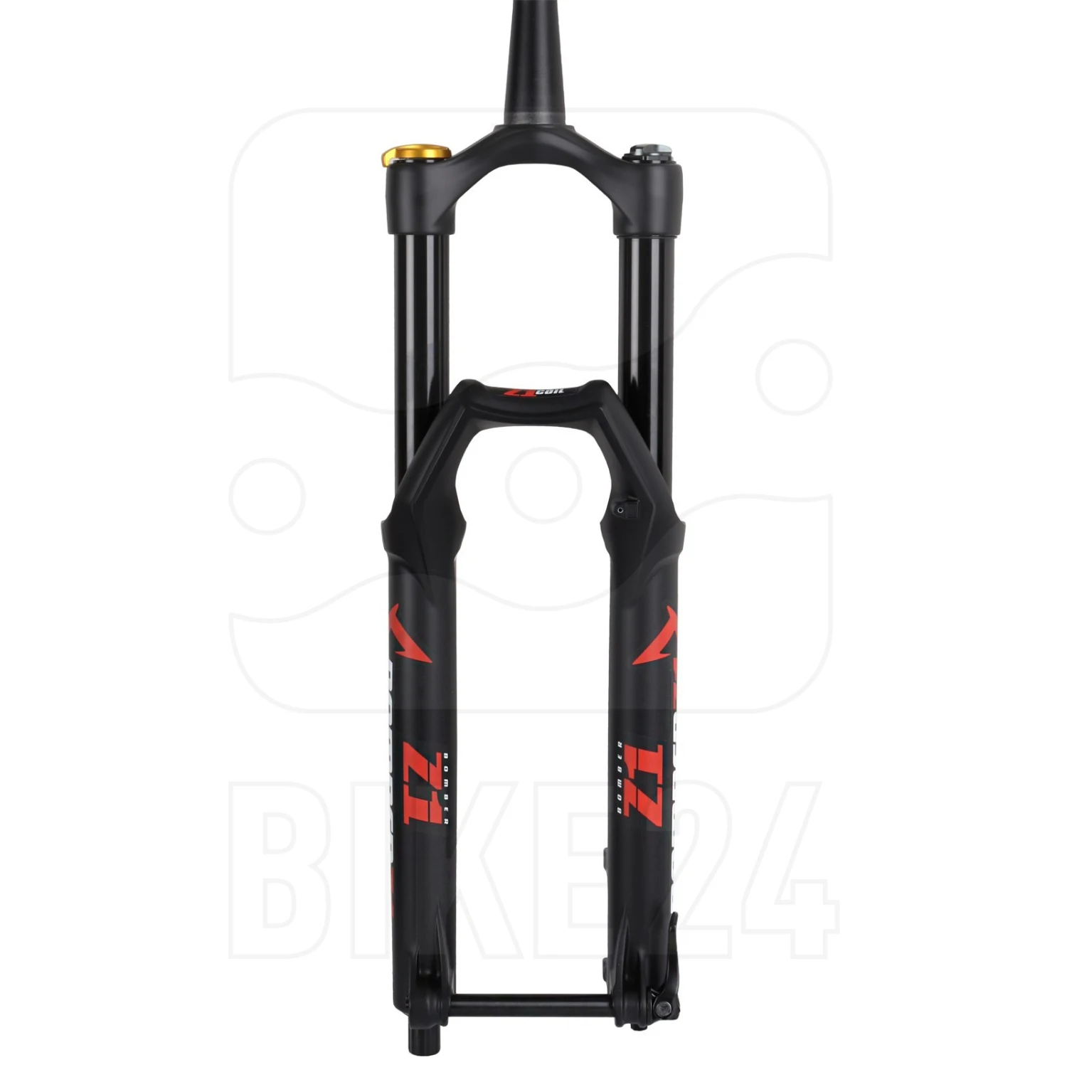 Marzocchi Bomber Z1 Coil 29" Fork - 160mm - Tapered - 44mm Offset - Boost 15x110mm QR - Matte Black