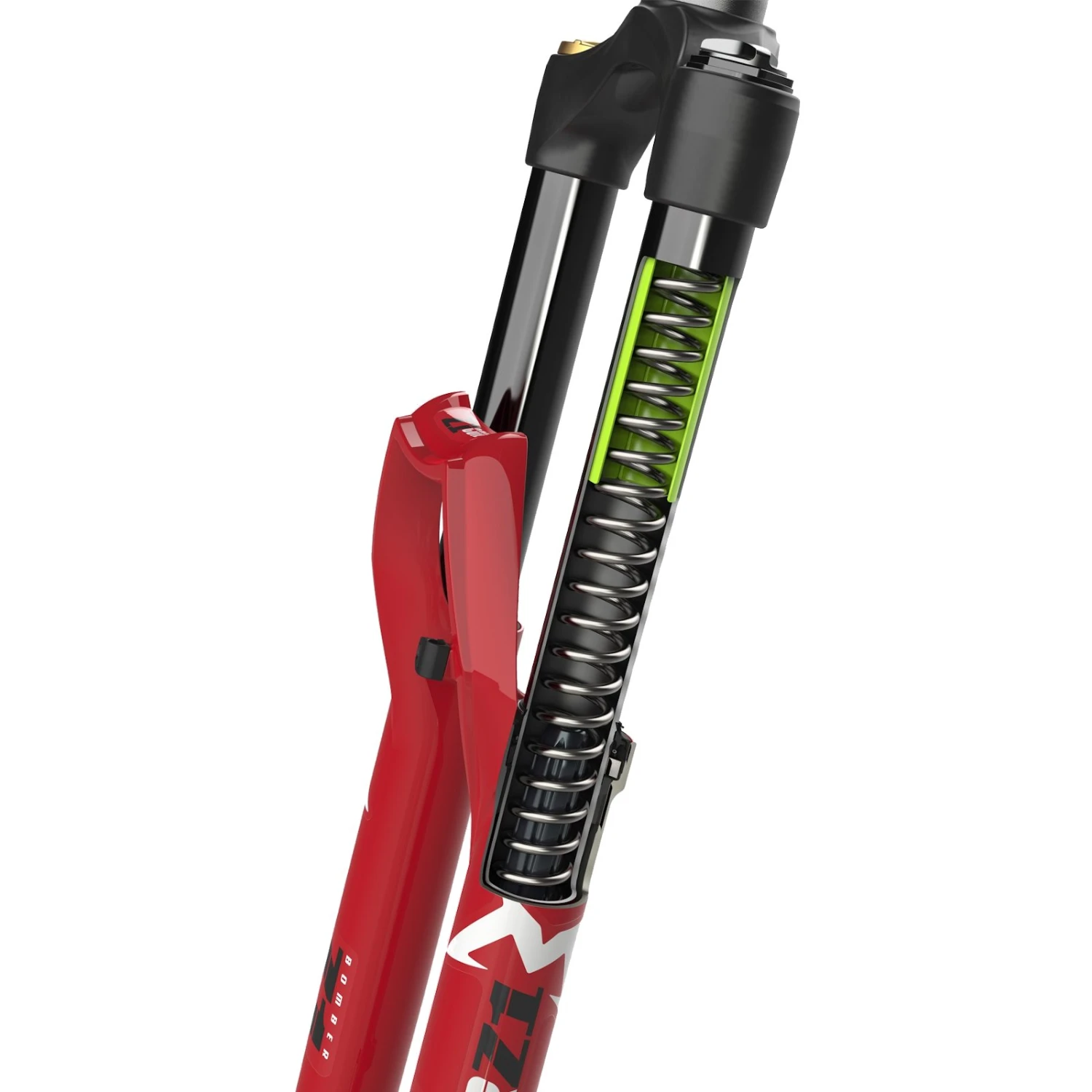 Marzocchi Bomber Z1 Coil 27.5" Fork - 170mm - Tapered - 44mm Offset - Boost 15x110mm QR - Matte Black - Afbeelding 6