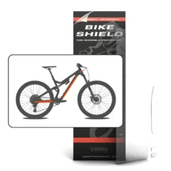 BikeShield Halfpack Frame Protection - 4 Pieces - Matt