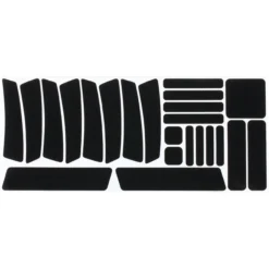 BBB Cycling MultiVis Reflektor Stickerset BBP-71 - Black