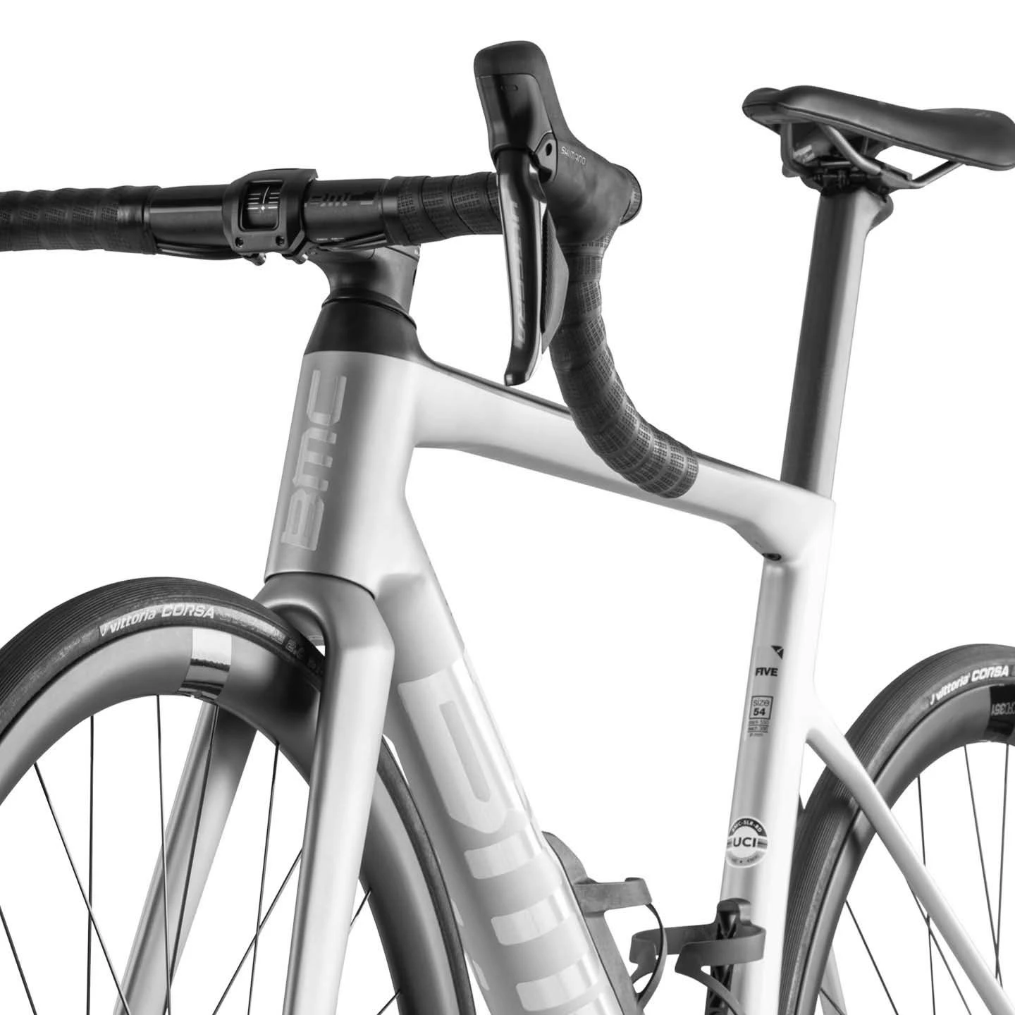 BMC TEAMMACHINE SLR01 DISC MODULE - Carbon Frame Set - 2023 - Acid Yellow / Carbon - Afbeelding 4