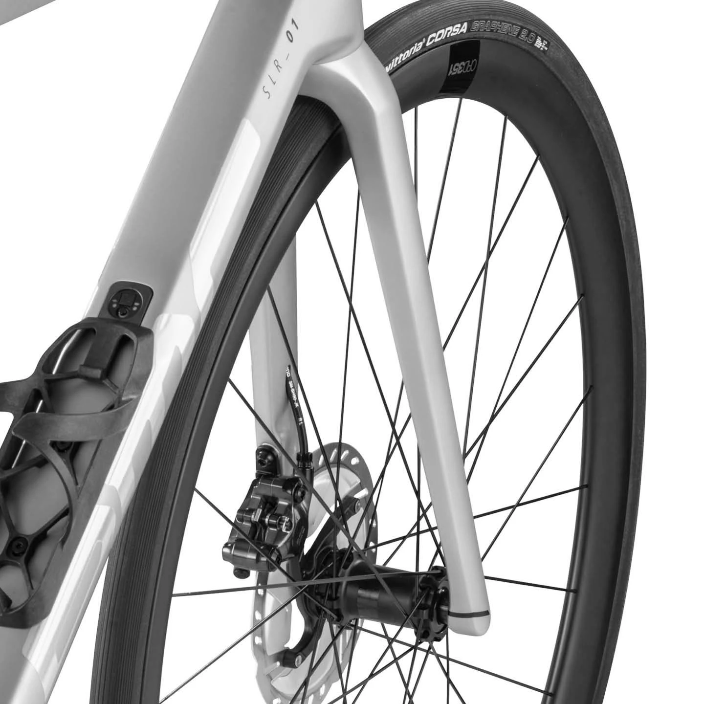 BMC TEAMMACHINE SLR01 DISC MODULE - Carbon Frame Set - 2023 - Acid Yellow / Carbon - Afbeelding 3