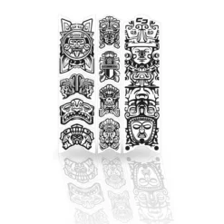 Unleazhed Frame Unscratch Bp01-S Frame Protection Tape Down Tube - Eldorado Black Matt