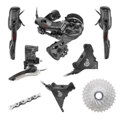 Campagnolo® Campagnolo Super Record EPS Groupset 2x12-speed - Hydraulic Disc Brake - Flat Mount