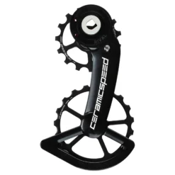 CeramicSpeed OSPW Derailleur Pulley System - For SRAM Rival AXS | 15/19 Teeth | Coated Bearings - Alternative Black