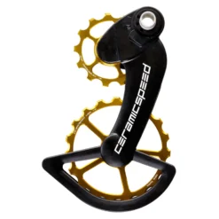CeramicSpeed OSPW Derailleur Pulley System - For Campagnolo EPS 12s | 13/19 Teeth - Gold