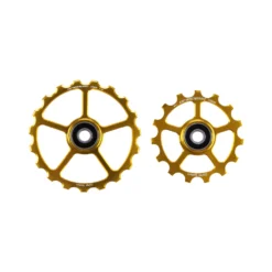 CeramicSpeed Replacement Derailleur Pulleys - OSPW | 15/19 Teeth - Gold