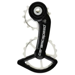 CeramicSpeed OSPW Derailleurwieltje Systeem - Voor SRAM Red/Force AXS (12s) | 15/19 Tanden | Gecoate Lagers | Cerakote Limited Edition - Wit