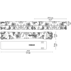 DYEDBRO Beschermfolie Voor Het Frame - Camo - Black Gloss