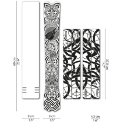 DYEDBRO Beschermfolie Voor Het Frame Viking - Black Gloss