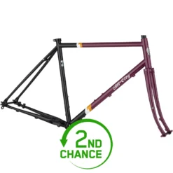 All-City Gorilla Monsoon - Gravel Frame Set - 2022 - Purple / Black - 2nd Choice - SC001