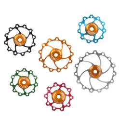 KCNC Jockey Wheels Aluminium With Ceramic Bearing - Colored