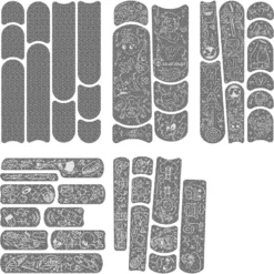 Rie:sel Design Kids:tape Beschermfolie Voor Het Frame - Youngstar Doodle White