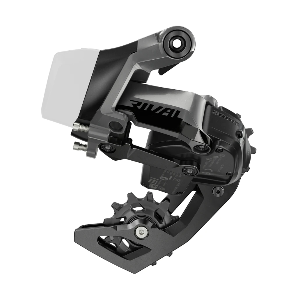 SRAM Rival ETap AXS Rear Derailleur 1x12 / 2x12 - Medium Cage - Black