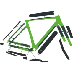 Syncros Frame Protection Kit For Scott Addict Gravel - Clear Gloss