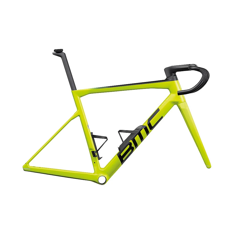 BMC TEAMMACHINE SLR01 DISC MODULE - Carbon Frame Set - 2023 - Acid Yellow / Carbon