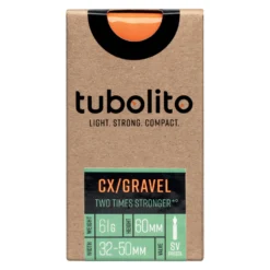 Tubolito Tubo CX/Gravel-All 700C Slang - Orange - Presta Valve