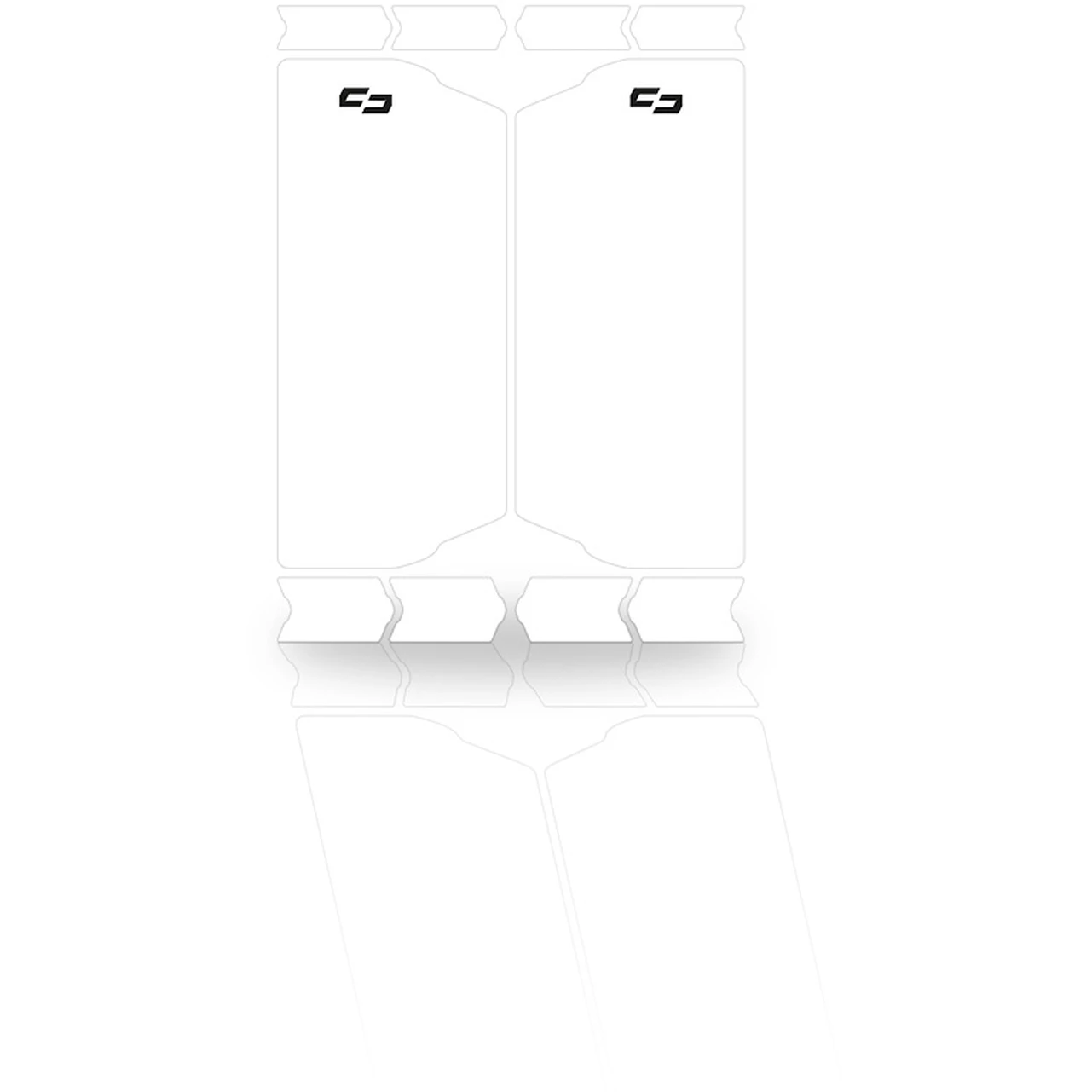 Unleazhed Fork Unscratch Bp01-Fk Beschermfolie Voor De Vork - Clear Glossy