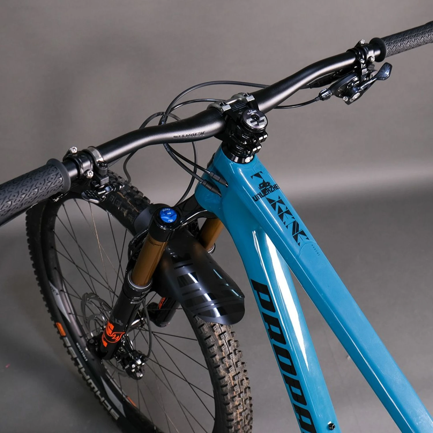 Unleazhed Frame Unscratch Bp01-S Frame Protection Tape Top Tube - Clear Glossy - Afbeelding 2