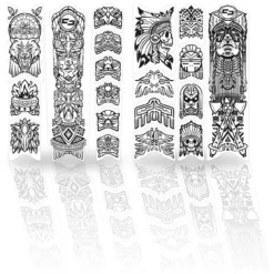 Unleazhed Frame Unscratch Bp01-L Frame Protection Tape - Tatanka Black Matt