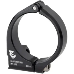 Wolf-tooth Wolf Tooth ShiftMount Clamp For Mounting SRAM MatchMaker Shifter To Dropper Handlebar - 31.8 Mm - Black