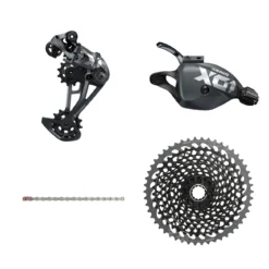 SRAM X01 Eagle 1x12-speed Upgrade Kit - Trigger Shifter - 10-50 T. Cassette - Lunar