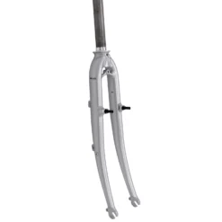 XLC BF-A02 - 28" Rigid Fork - 1 1/8" Ahead - Cantilever - QR100 - Silver