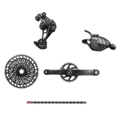 SRAM XX1 Eagle Boost Groupset - 1x12-speed - Trigger Shifter - 10-52 T. XG-1295 Cassette - Black